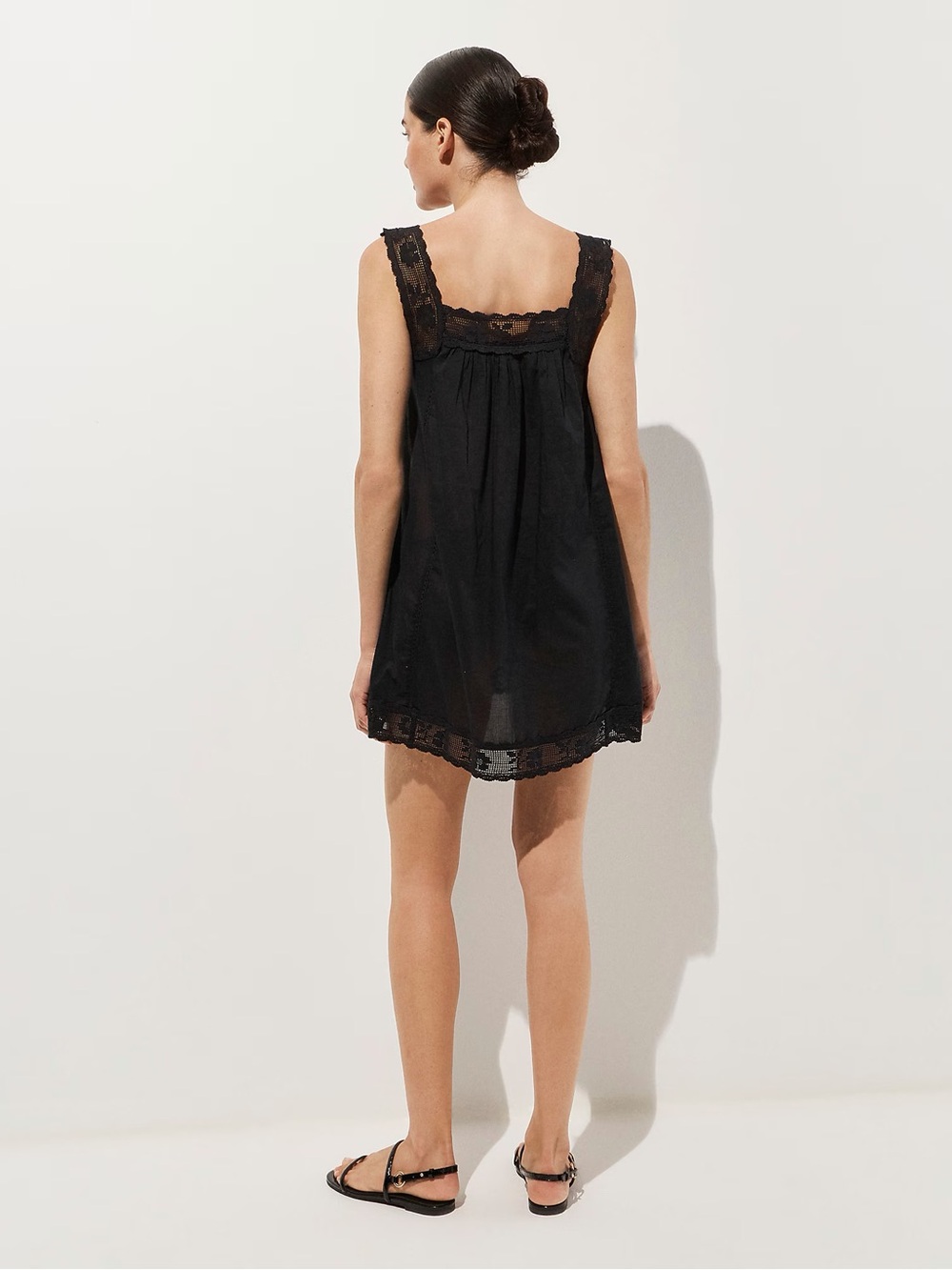 J Crew Lace-trim mini beach dress - Picture 3 of 6